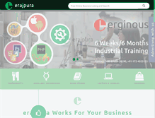 Tablet Screenshot of erajpura.com